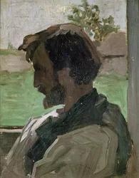 Self Portrait at Saint-Saveur, 1868